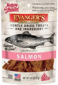 4.6oz Evanger's Gently Dried Salmon Treats - Health/First Aid